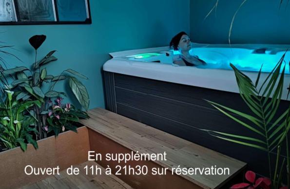 Les Treilles De Salies - Spa Et Sauna Interieur Exteriör bild