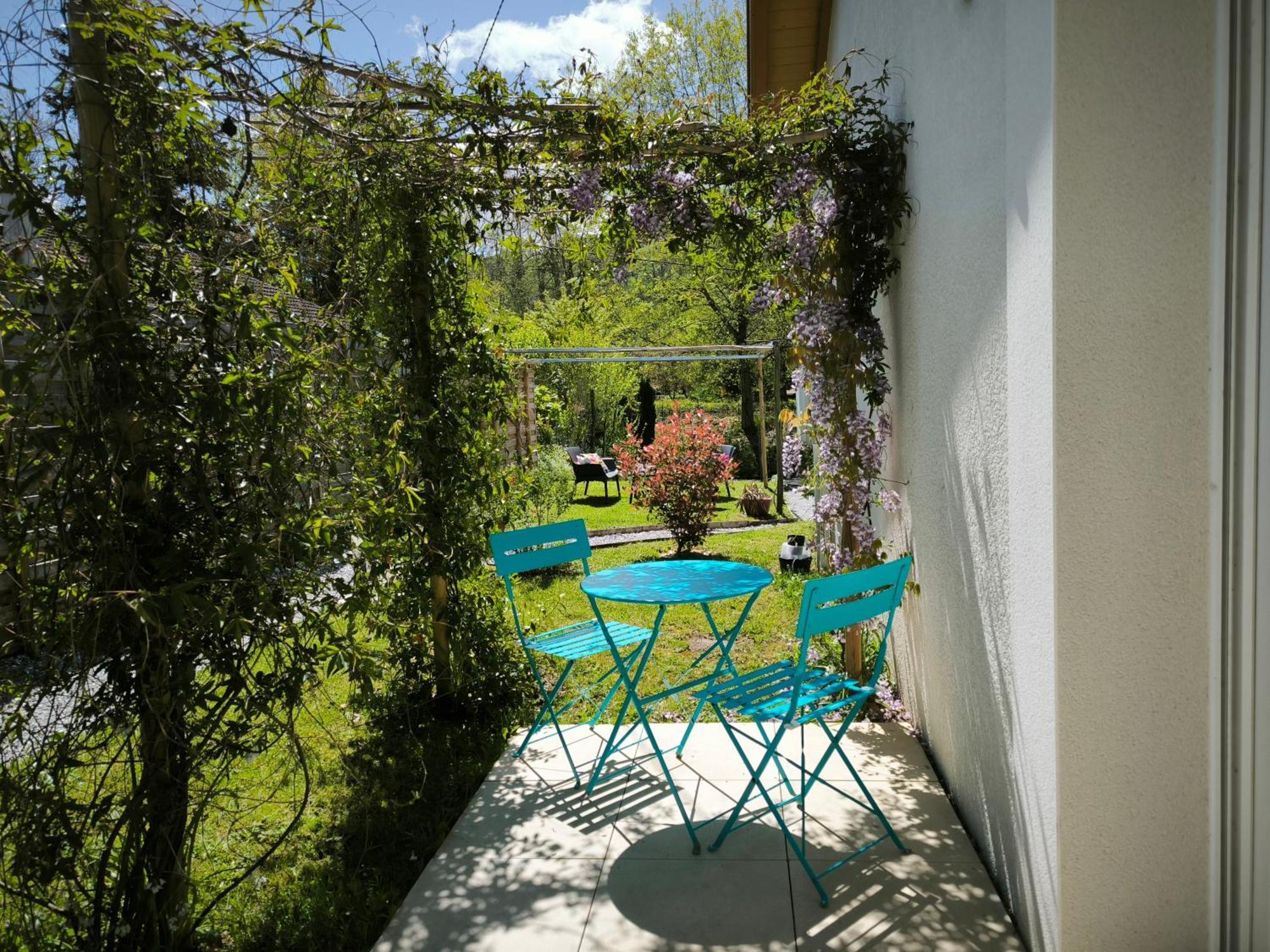 Les Treilles De Salies - Spa Et Sauna Interieur Exteriör bild